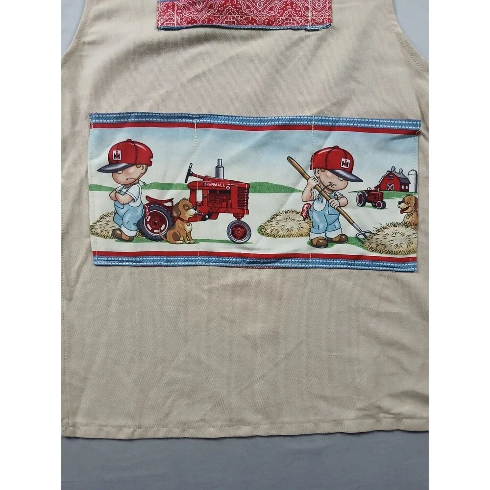 Handmade children farmall
